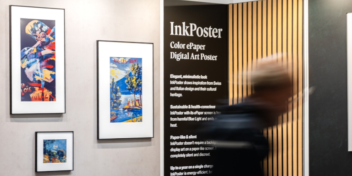 A PocketBook acrescenta a IONNYK ao seu portefólio: Na IFA Berlim, apresenta a InkPoster e a IONNYK em conjunto