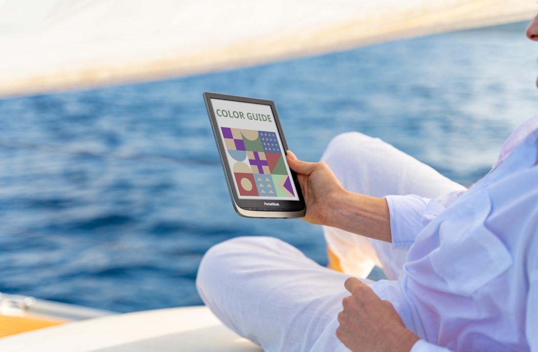 Vídeo: PocketBook e E Ink sobre o Color ePaper e o novo InkPad Color de 7,8 polegadas