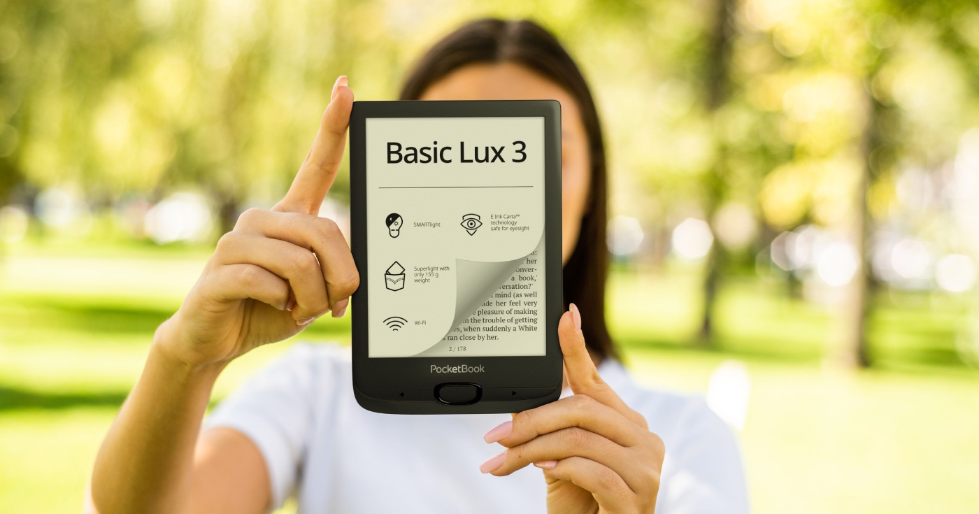 PocketBook Basic Lux 3: mais possibilidades, mais conforto