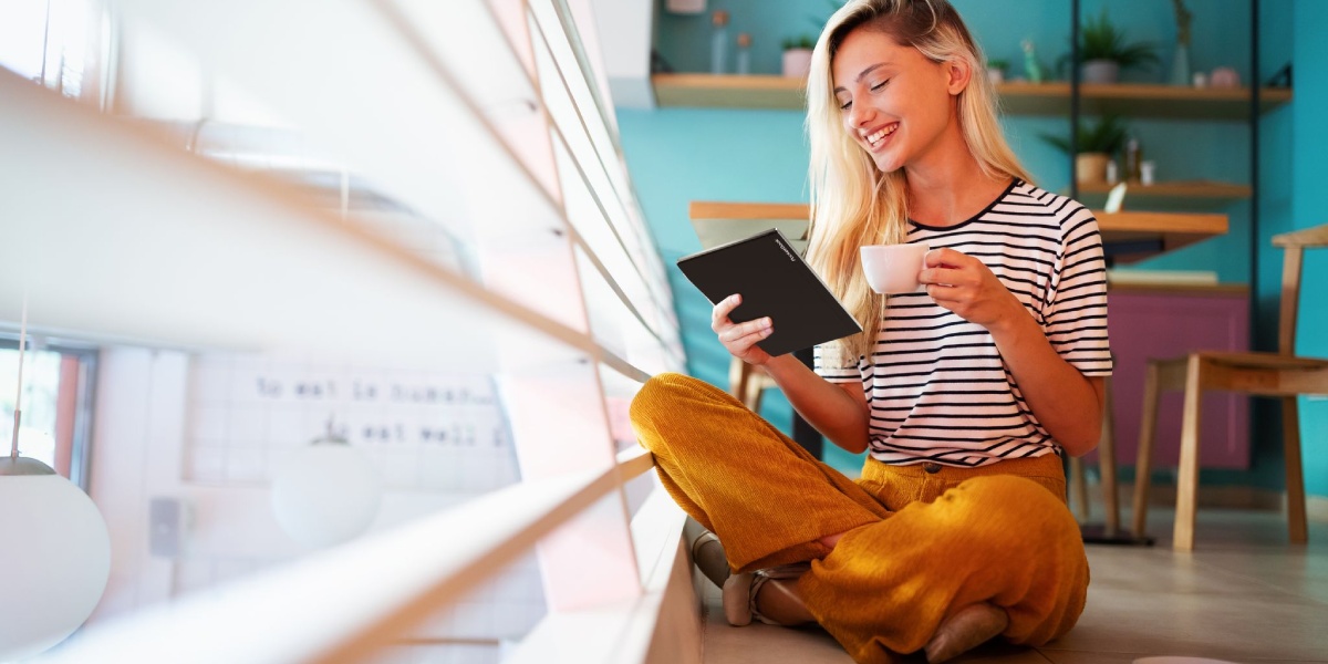 PocketBook Viva - gama de cores completa e todas as funcionalidades de áudio possíveis num e-reader